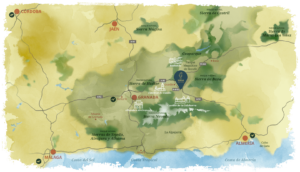 Plano Global de las Cuevas del Tío Tobas